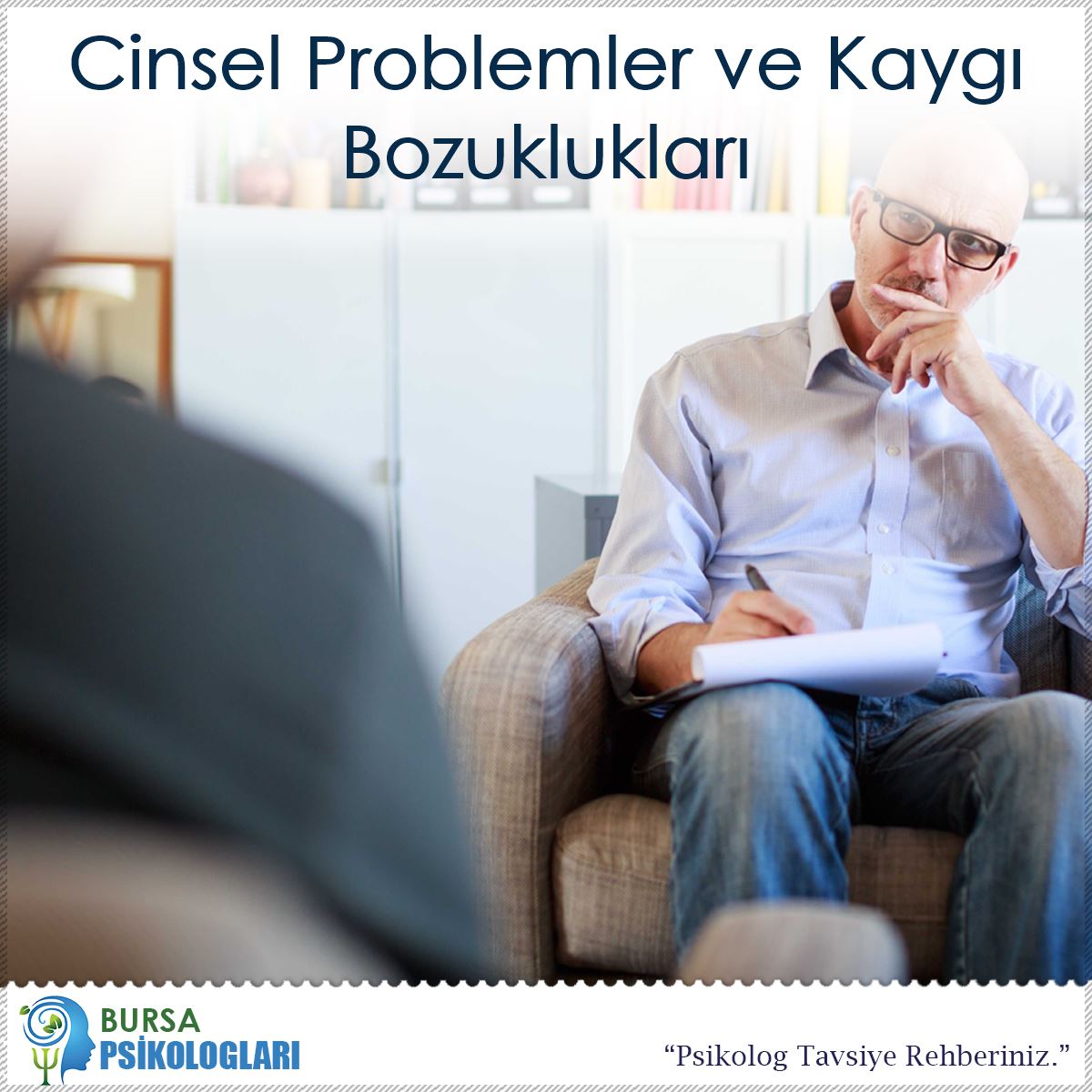 Cinsel Problemler ve Kaygı Bozuklukları : Kapak Görseli