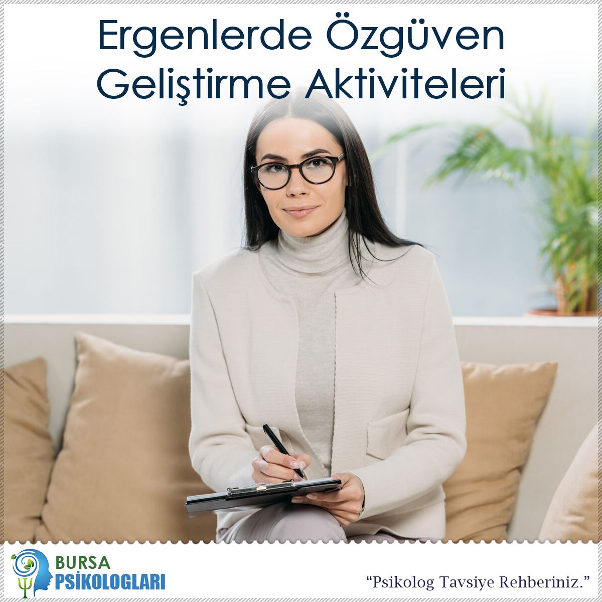 Ergenlerde Özgüven Geliştirme Aktiviteleri : Kapak Görseli