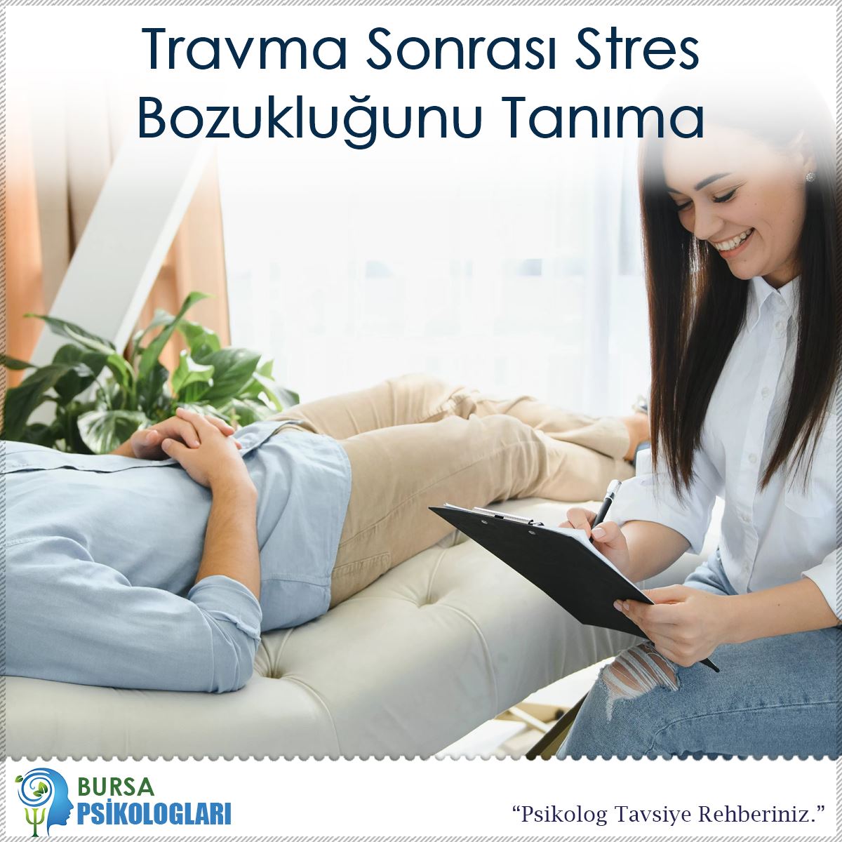 Travma Sonrası Stres Bozukluğunu Tanıma : Kapak Görseli
